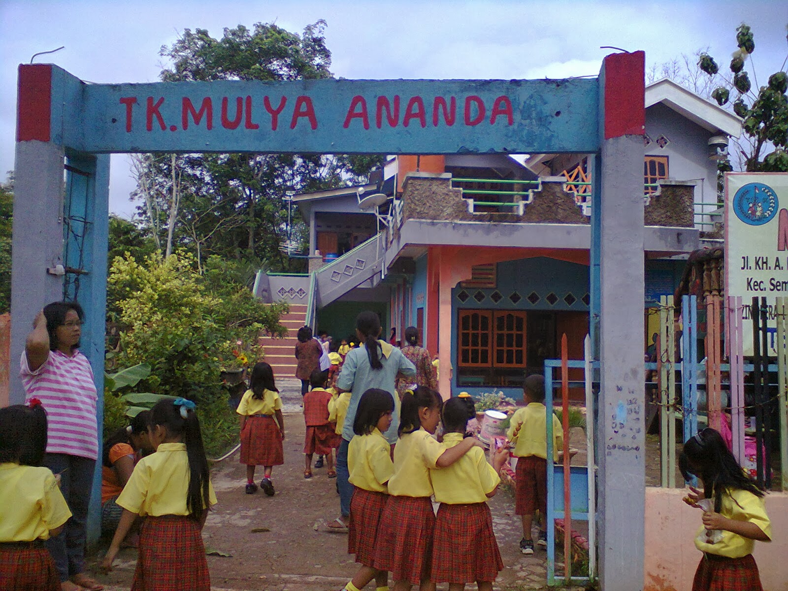Tkmulyaananda Gedung Tk Mulya Ananda Nampak Luar Gambar