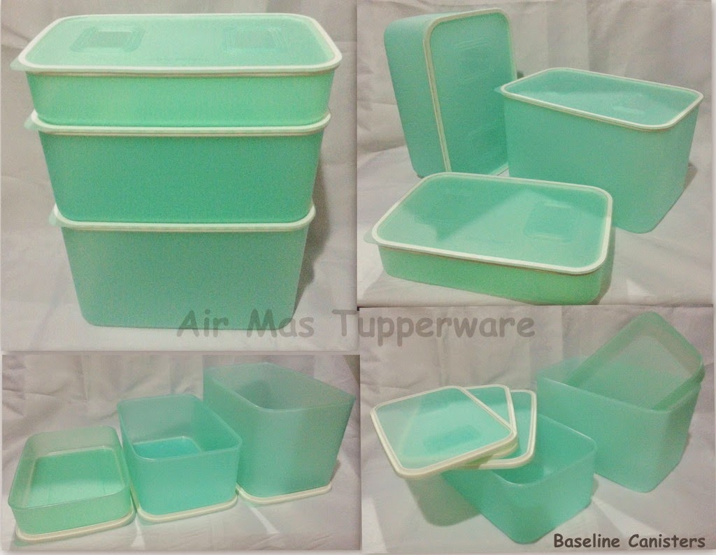 Air Mas Tupperware Collection Baseline Canisters