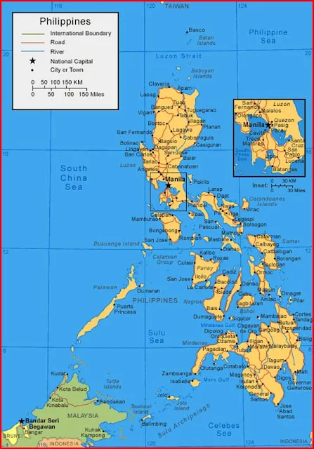  Peta Filipina