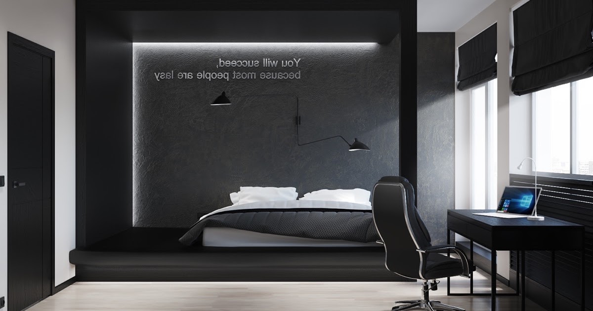Menakjubkan 30+ Wallpaper Dinding Kamar Tidur Hitam Putih - Richa Wallpaper