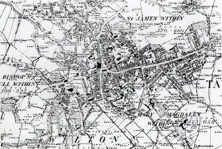 Somerset Postal History: Taunton - Maps and Postcards