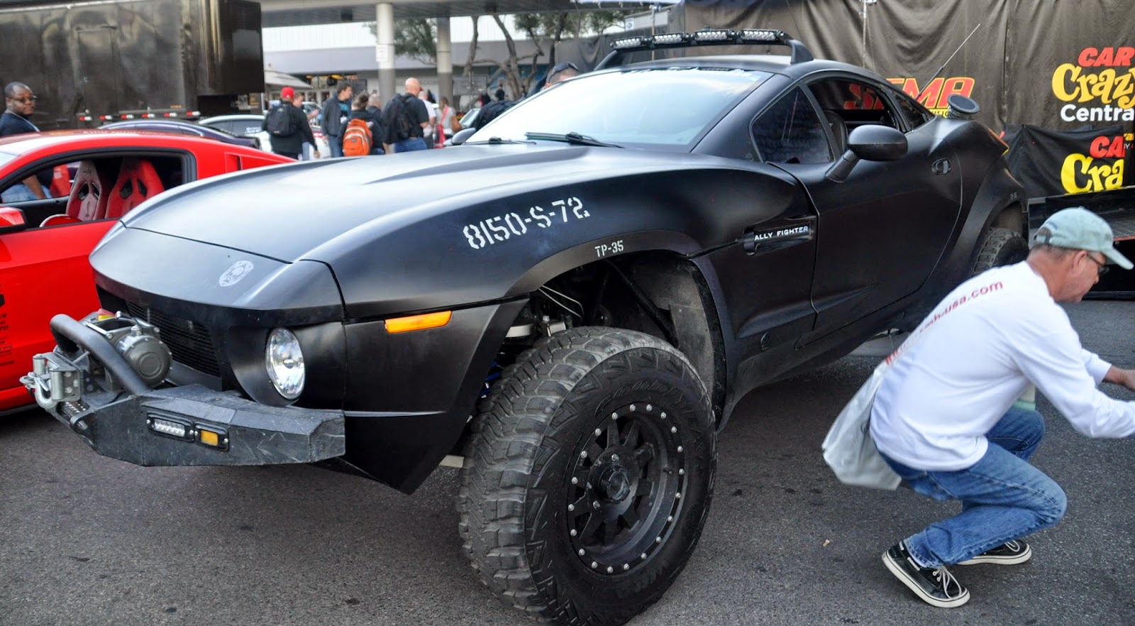 Just A Car Guy Rally Fighters, by Local Motors, last seen in the Transformers movie 4, but