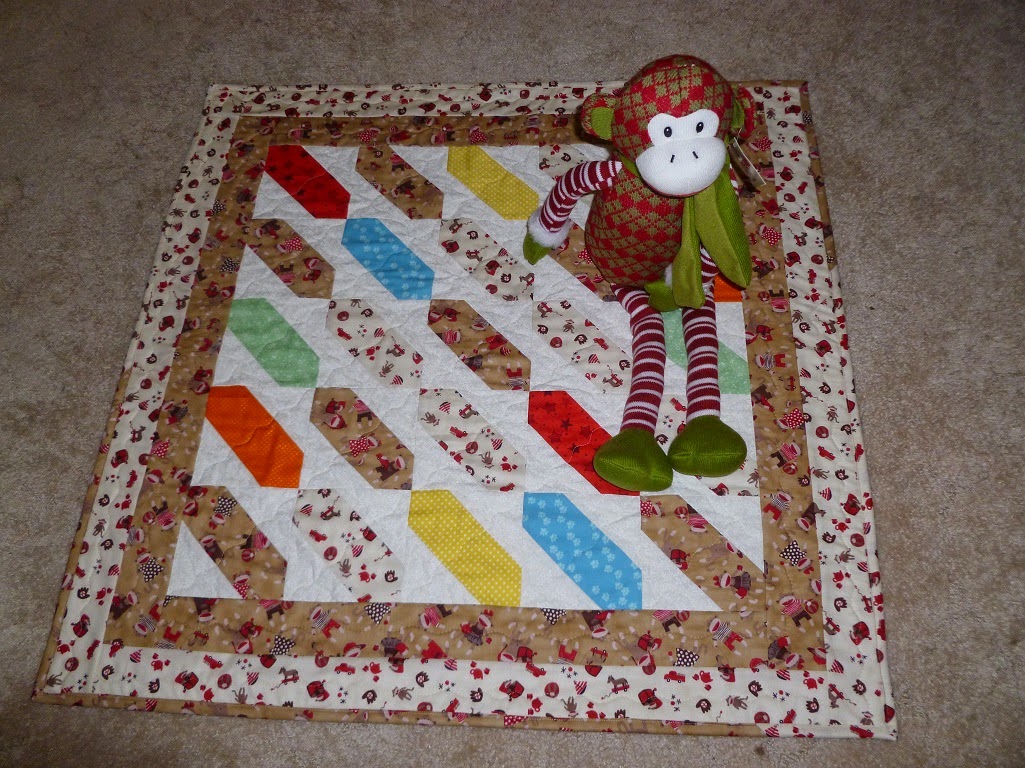 SEW, RIP, SEW Sock Monkey Quilt