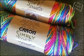 WIP Wednesday crochet blanket project using Caron Simply Soft yarn
