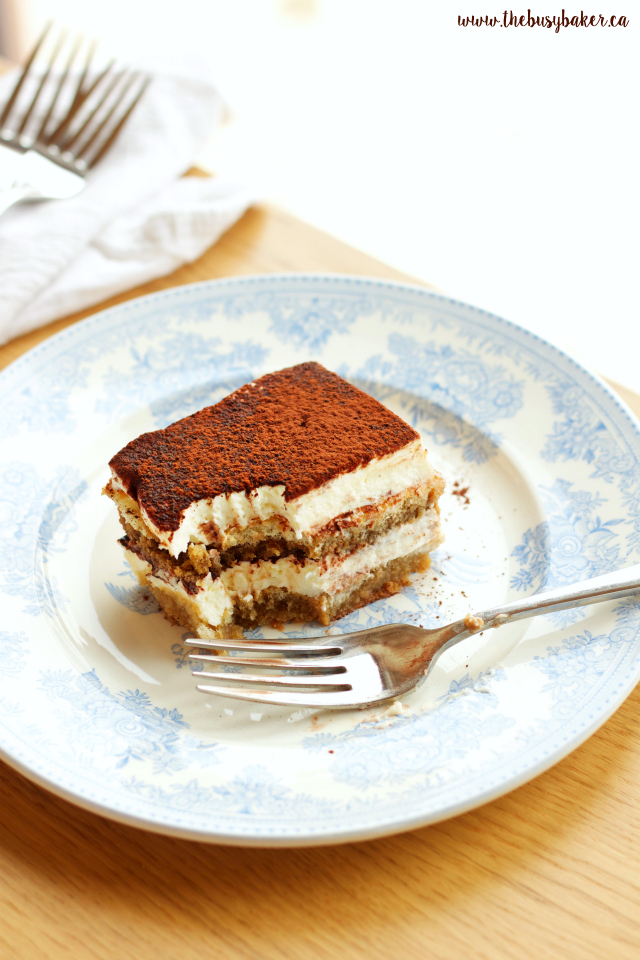 The Busy Baker No Bake Tiramisu Icebox Cake