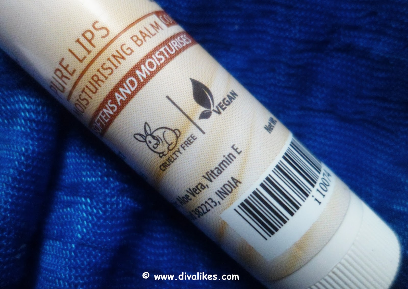 Iba Halal Pure Lips Moisturizing Lip Balm Cocoa Vanilla Review Diva Likes