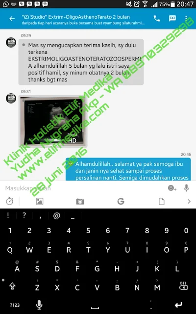 Ekstrim OligoAsthenoTeratozoospermia berhasil hamil alami Ekstrim OligoAsthenoTeratozoospermia berhasil hamil alami