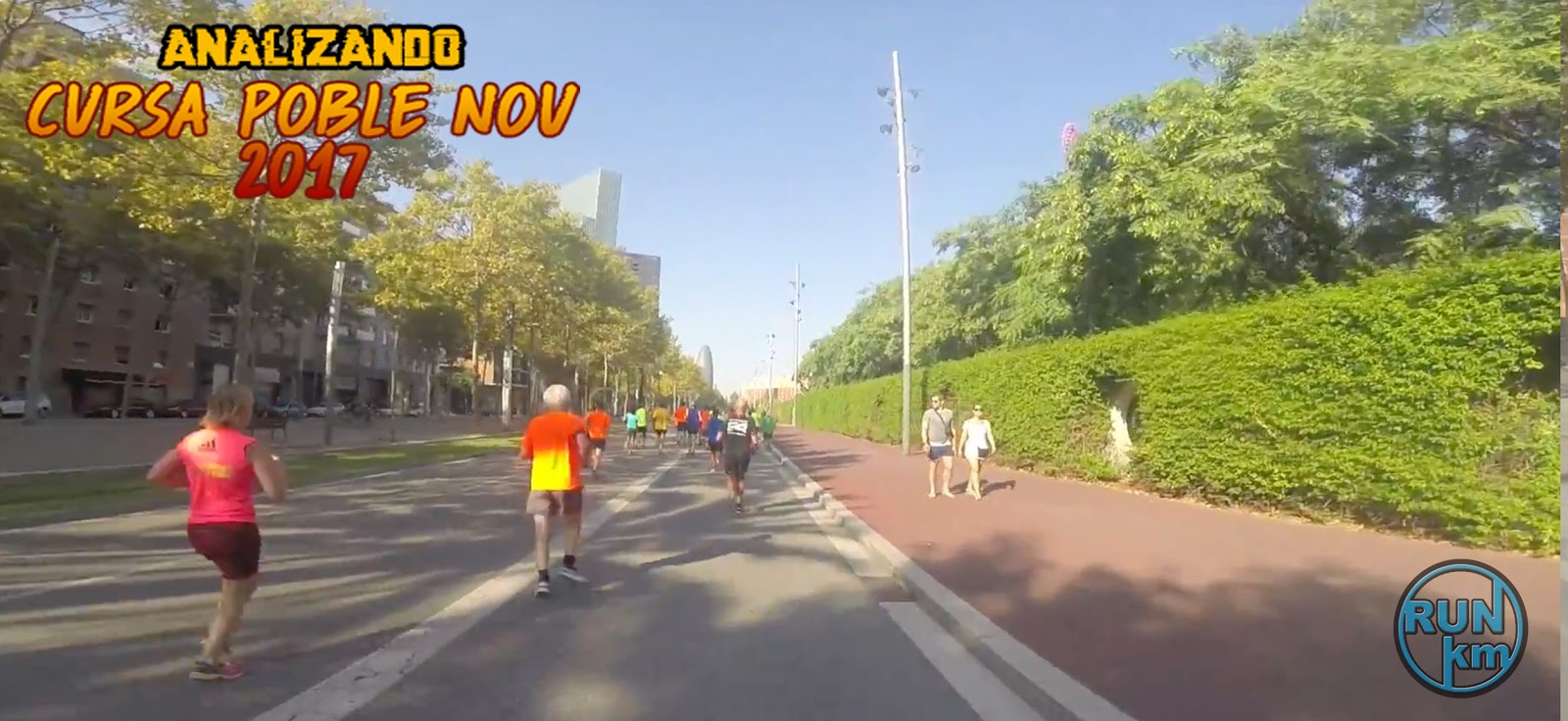 runkm analizando cursa poble nou 2017