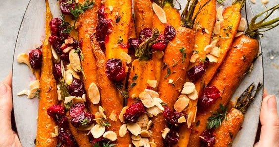 Kitchen World: Maple roasted carrots with cranberries are easy to make