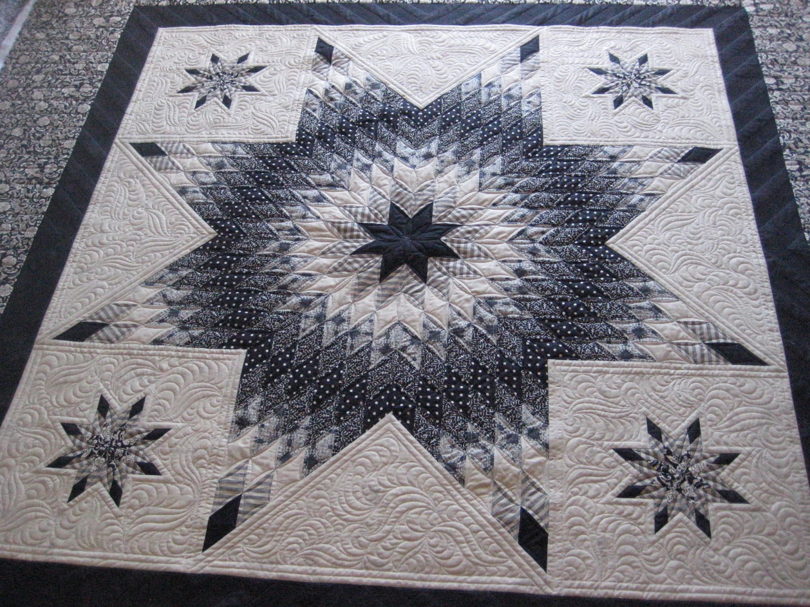 Lone Star Quilt Pattern Template
