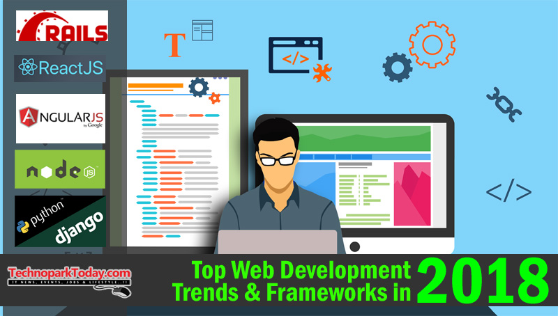 top web frameworks 2018