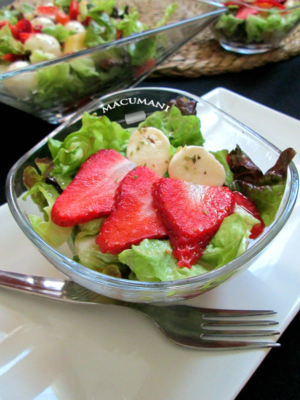 ENSALADA DE FRESAS