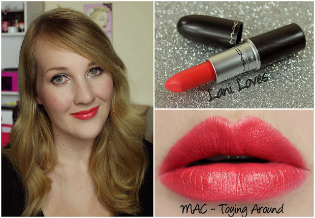 MAC Toying Around lipstick swatch