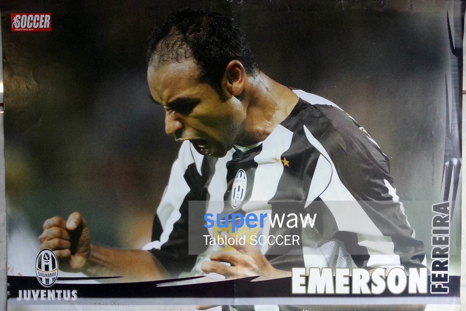 Poster Emerson Ferreira Juventus 2004