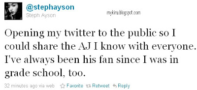 Steph Ayson Twitter