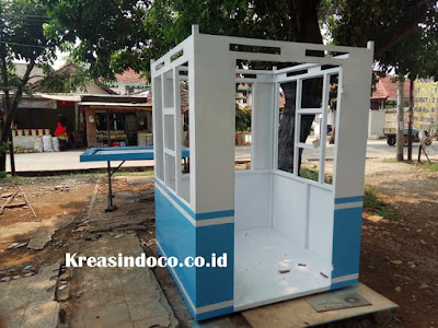 Pos Parkir Besi Pesanan PT Jumway Group Indonesia Serang Banten