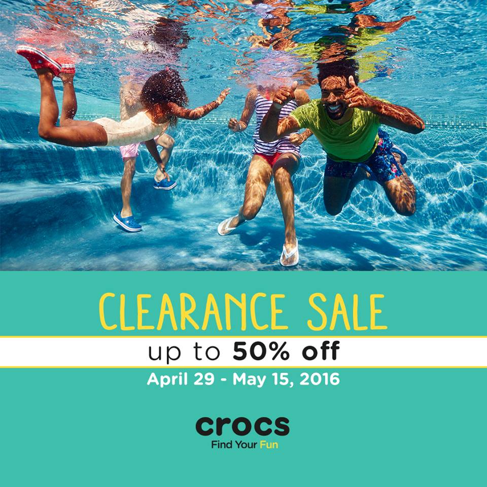 crocs in store sale
