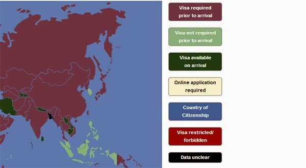 كيف تعرف البلدان التي يمكنك السفر إليها بالتأشيرة أو بدونها ؟ Ffff