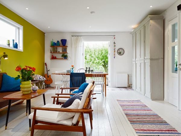 A Nordic chalet in summer