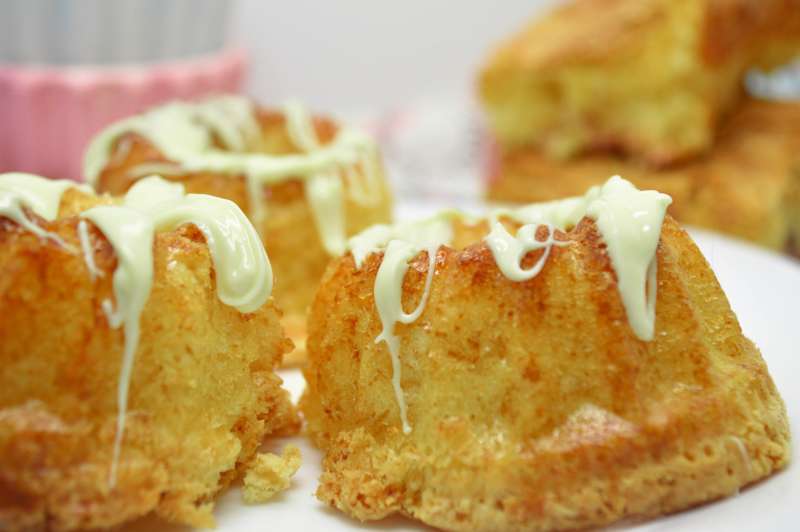 Brownie de Chocolate Blanco y Coco