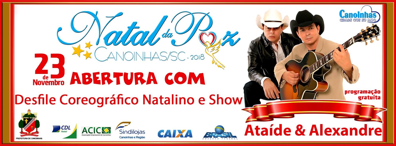 canoinhasimagens Programção de Natal!