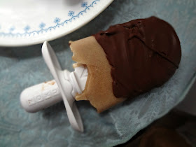 Chocolate Covered Peanut Butter Banana Pops