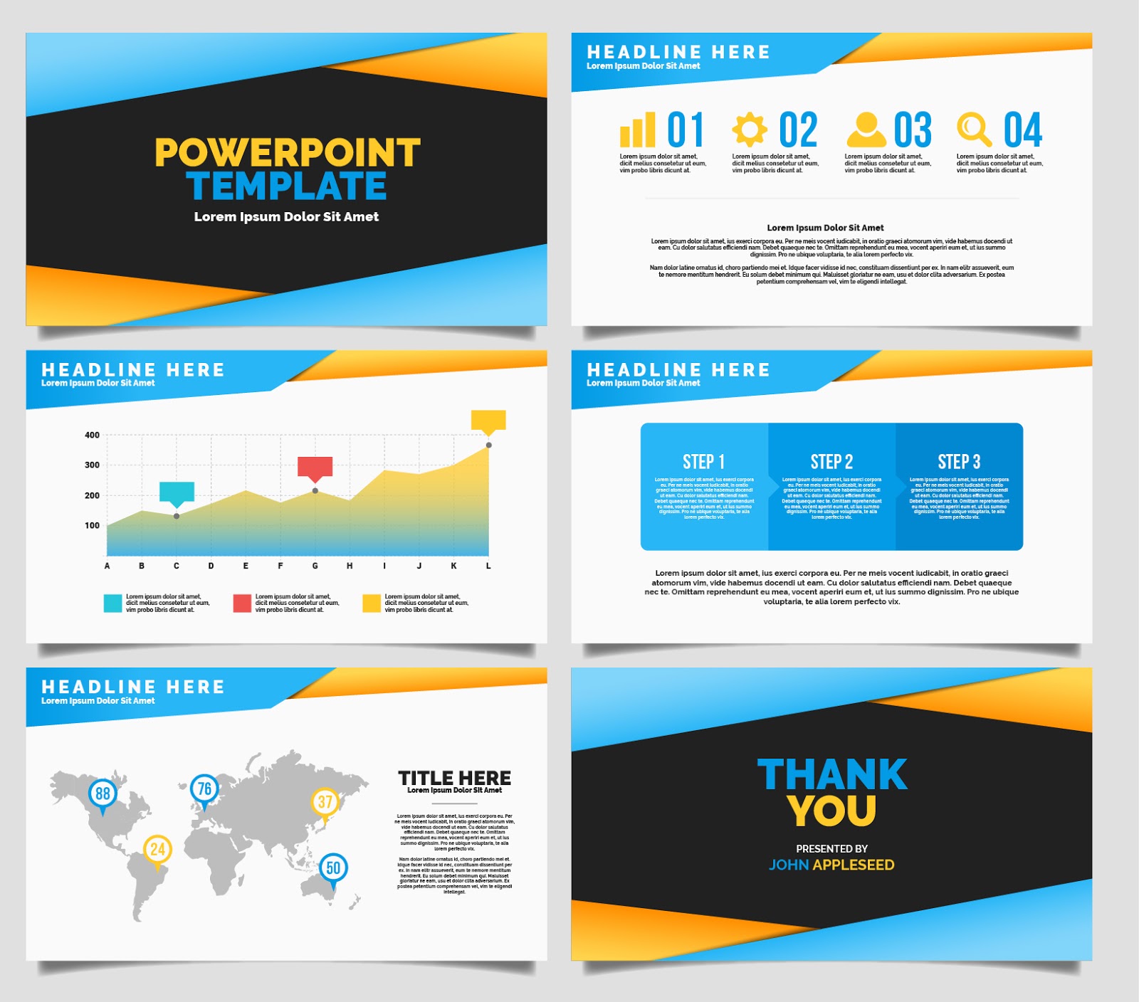 Contoh Power Point Keren Template Powerpoint Free Download Daily Riset