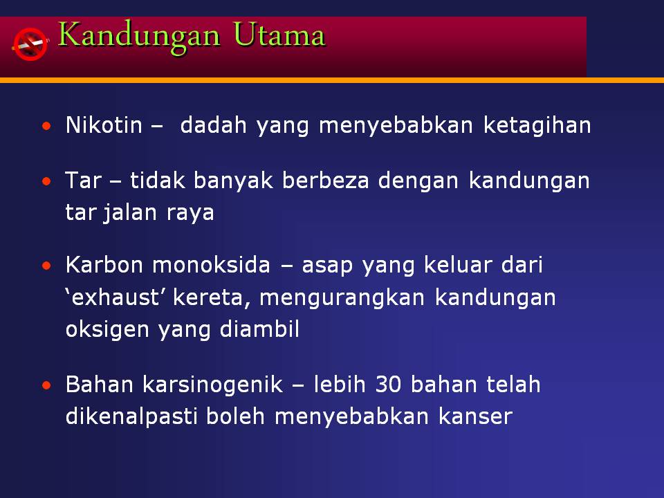 Kami Bestari Tanpa Dadah  KANDUNGAN RACUN BERBAHAYA DALAM 