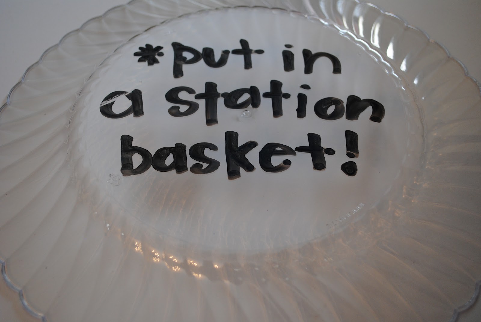 First Grader...at Last! DryErase Paddle Plates