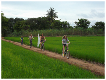 Bicycling in Thailand