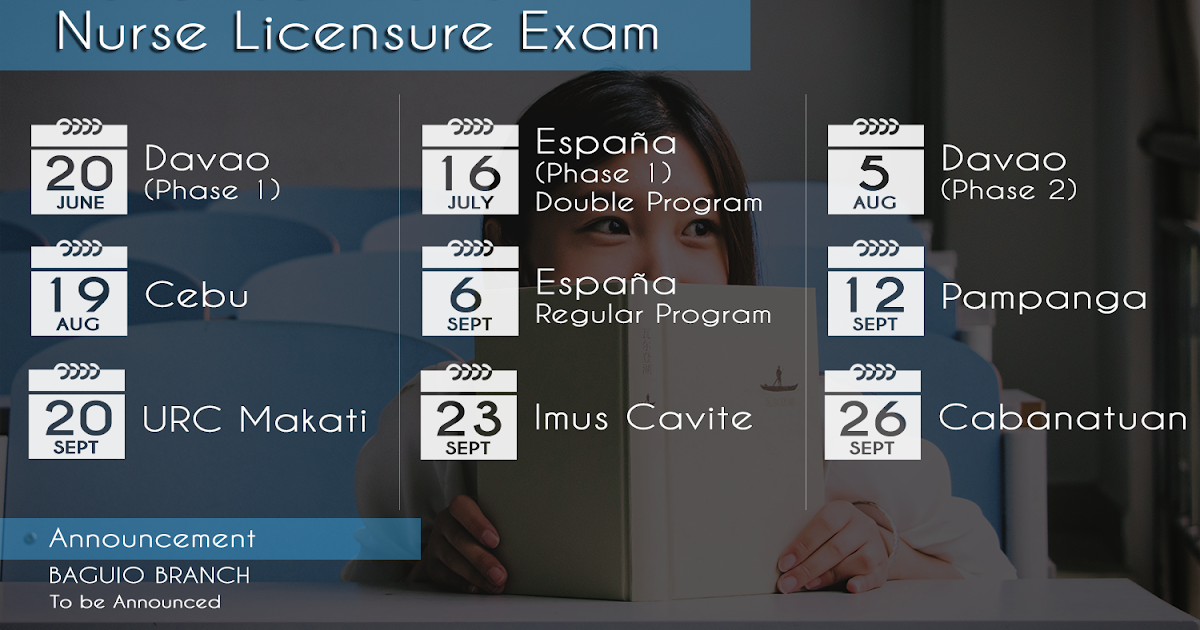 2016 Nurse Licensure Exam Schedule Merge Nursing Review Center