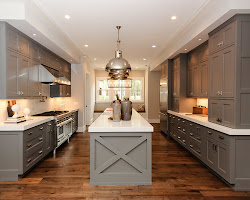 farmhouse kitchen modern kitchens cabinets decor gray inspiration interior houzz studio inspiring remodel cabinet hello lovely save email