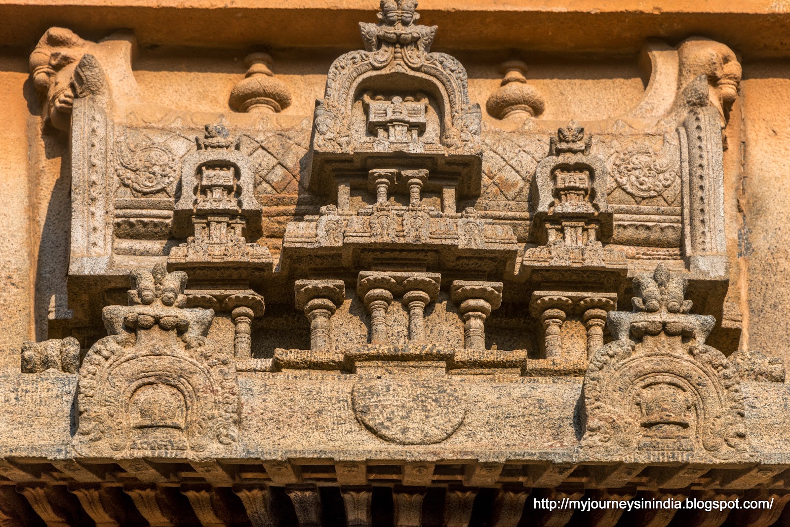 Thanjavur Brihadeeswarar Temple Ganesha Intricate Carvings