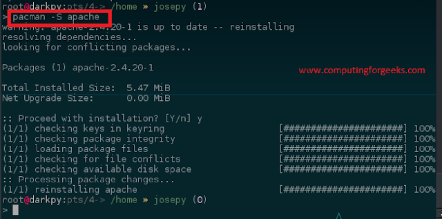 How to Install Arch Linux complete steps 20 1.5.1