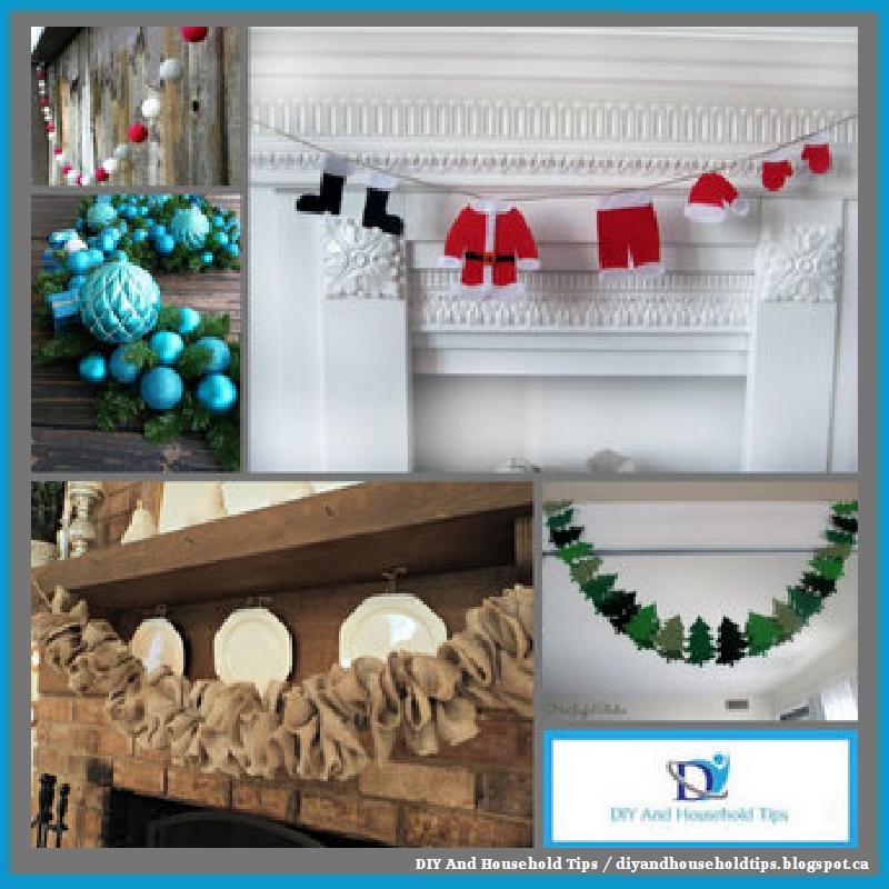 DIY And Household Tips 18 Creative Handmade Christmas Garland Examples