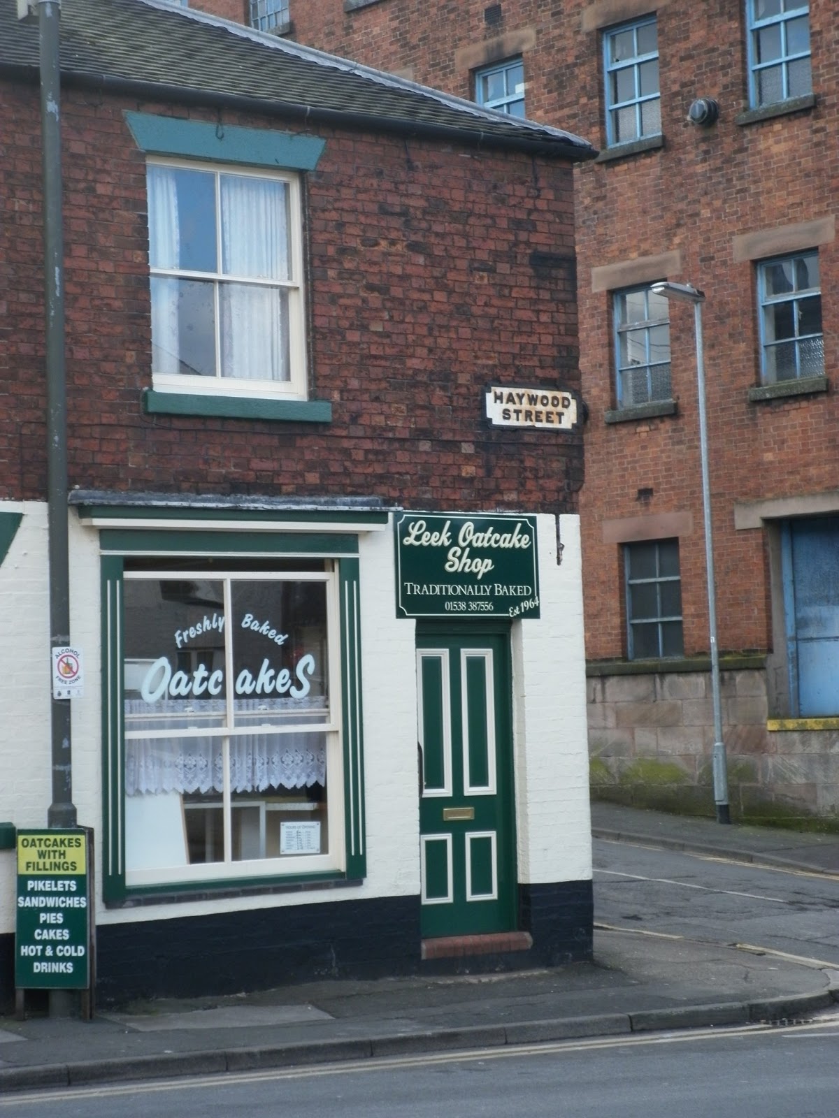 Letters to Nigel Slater On another note (no. 5) Leek Oatcake Shop