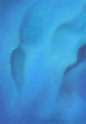 Ice Forms-Michael Howley Artist. A signed limited edition print from an original soft pastel painting