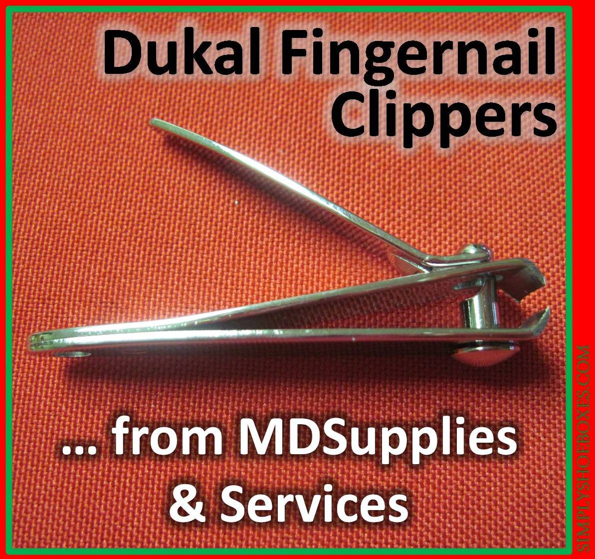 Simply Shoeboxes Nail clippers from MDSupplies & Services Review