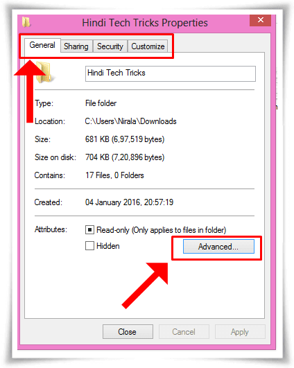 How-To-Lock-Files-And-Folder-of-Computer-In-Hindi