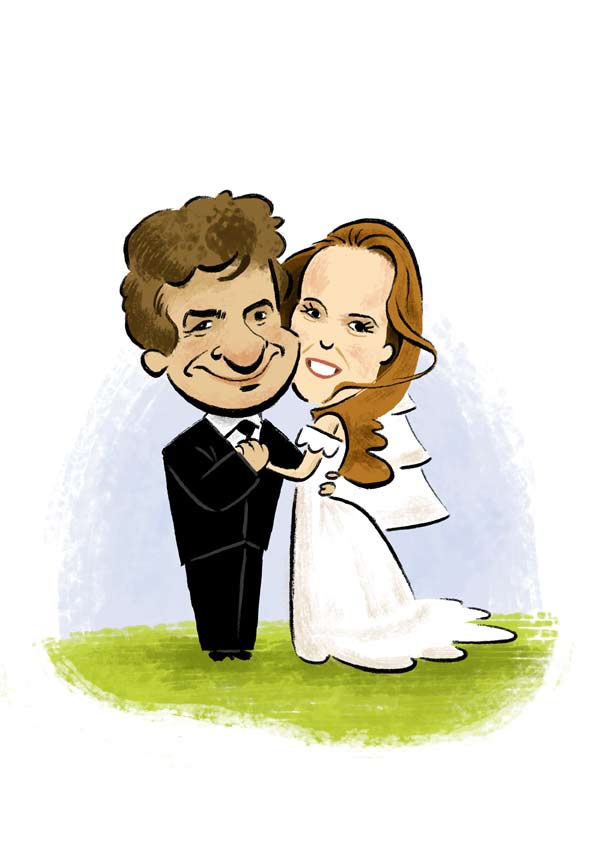 funny wedding clipart bride and groom - photo #34