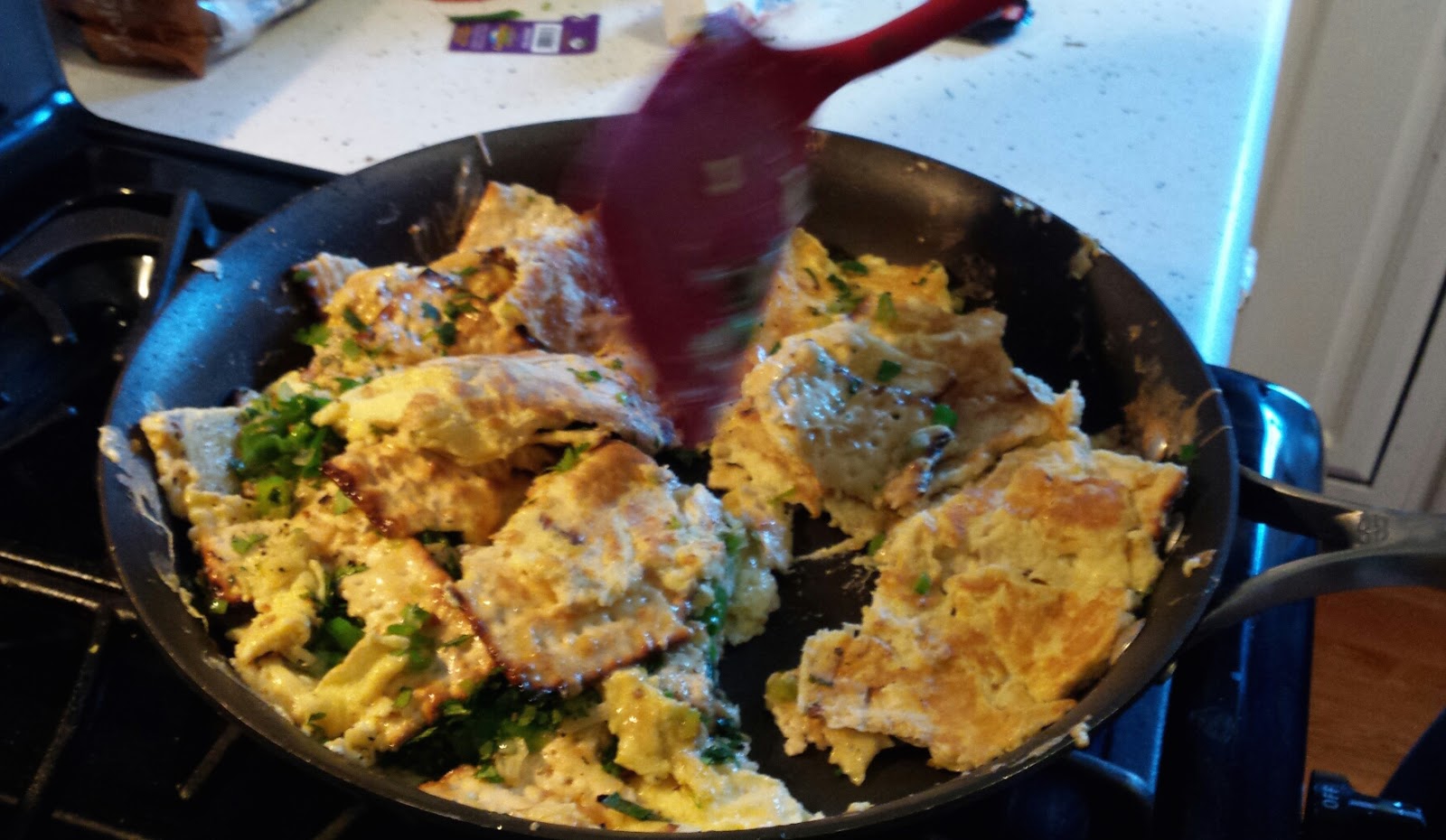 Hot Dinner Happy Home Fried Matzah