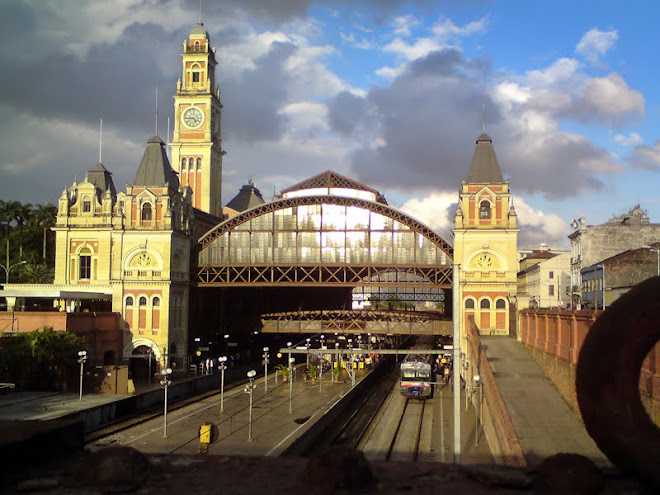 Inaugurada em 1867, é linda a Estação da Luz em São Paulo.