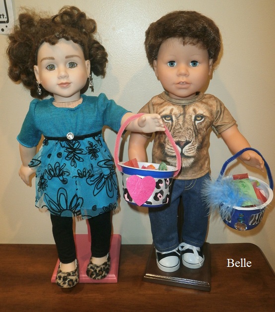 Living A Doll's Life DIY Doll Easter Baskets Tutorial