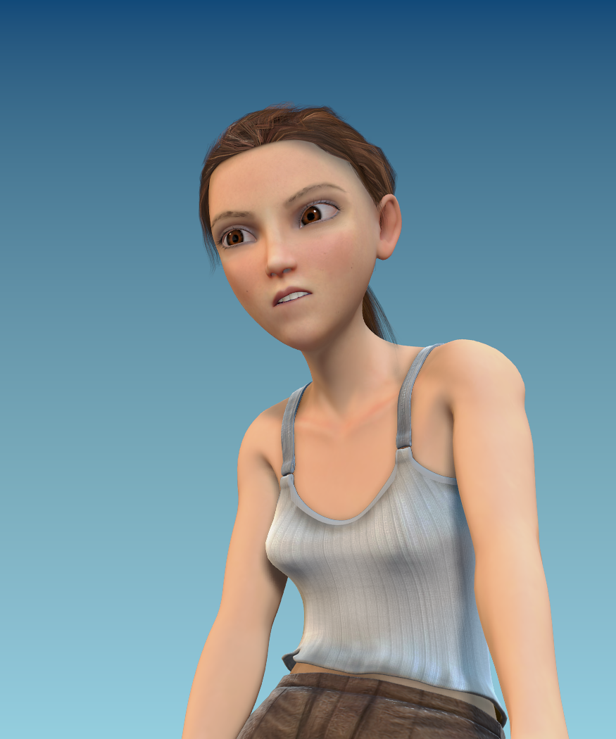 Aligorith's Lair: Sintel Pose Tests - Playing around with modified rig...