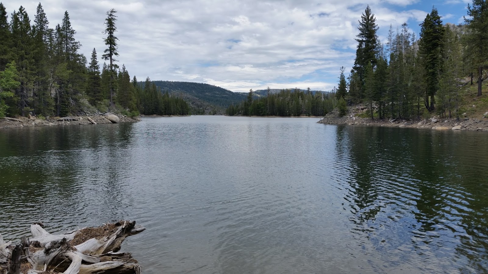 Wes' Travels to California Lakes Fordyce Lake Nevada County, California