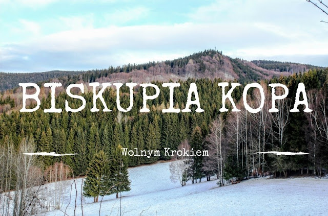 Biskupia Kopa - Góry Opawskie (KGP) zimą