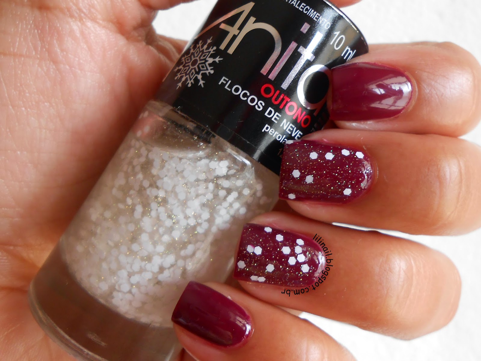Duda + Flocos de neve - Anita - Lily's Nail