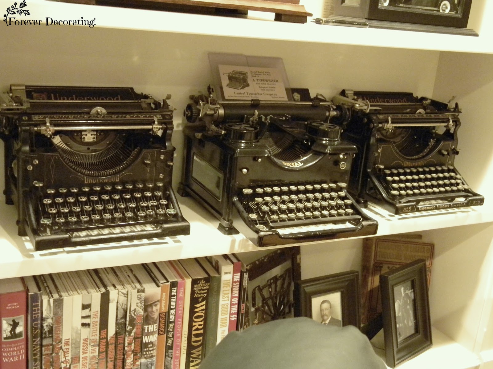 Forever Decorating! Vintage Typewriter Collection