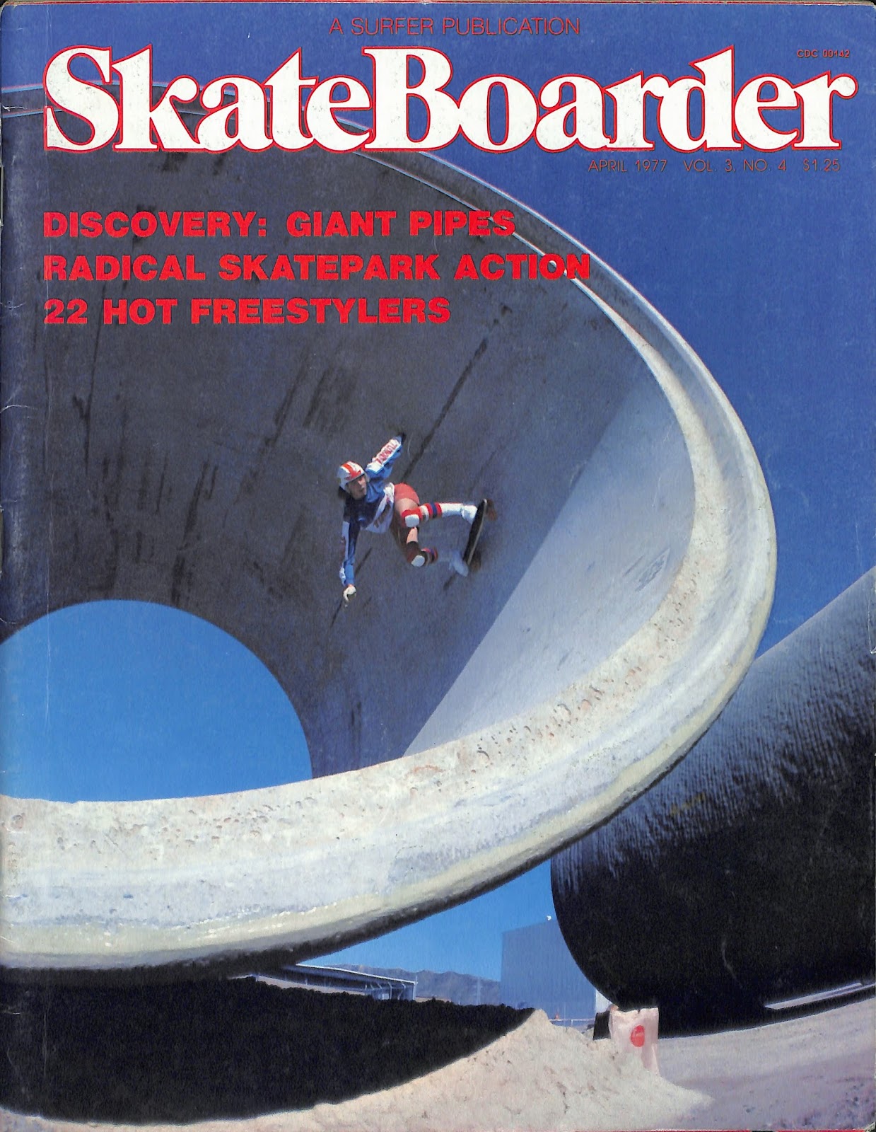 Skateboard Magazine Archive Skateboarder April 1977