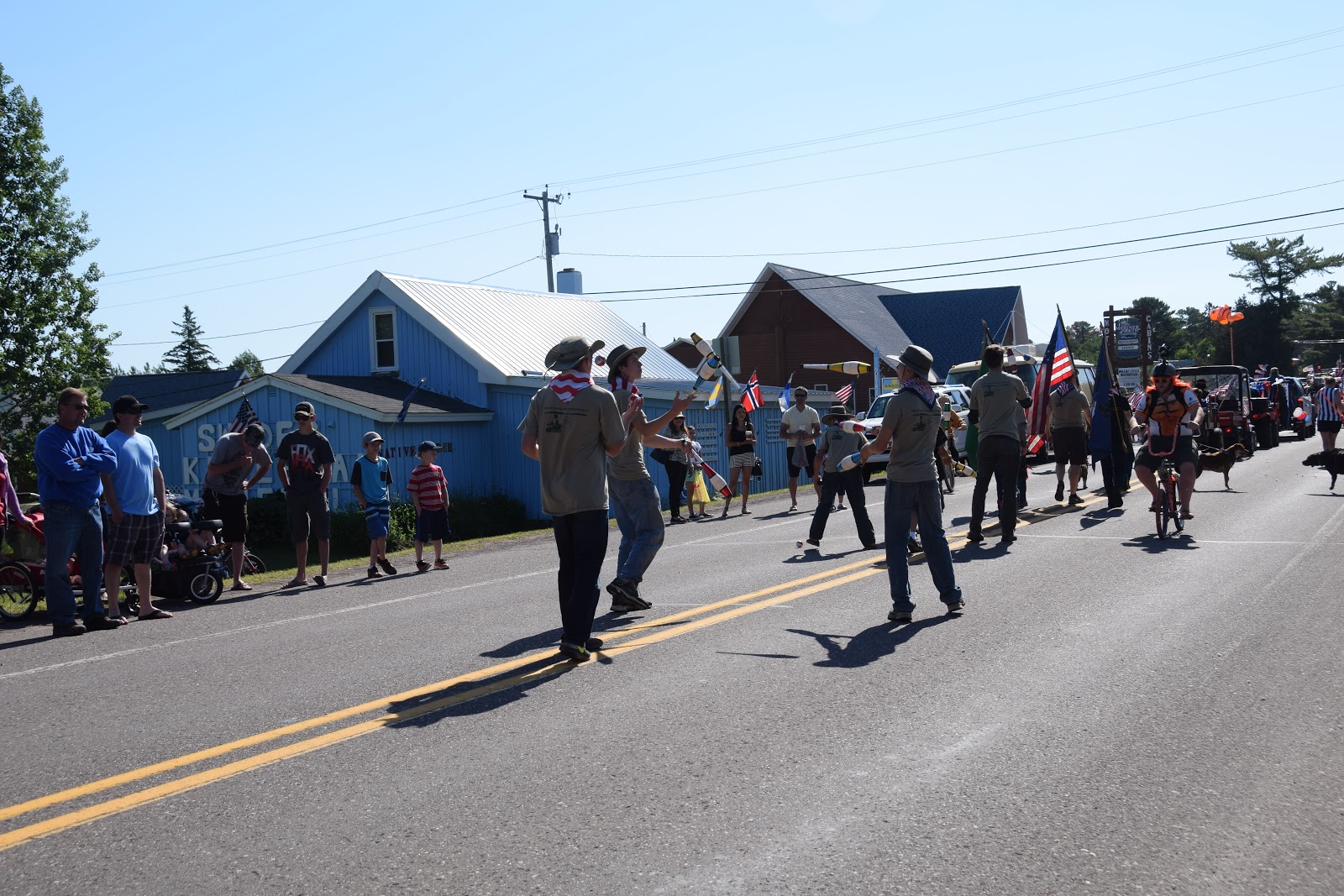 Retirement 2.0 Fourth of July Parade in Copper Harbor MI